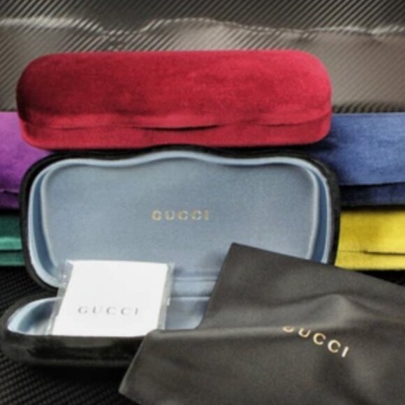 Sale! Gucci Womens 56mm Sunglasses Brown - Picture 5 of 5